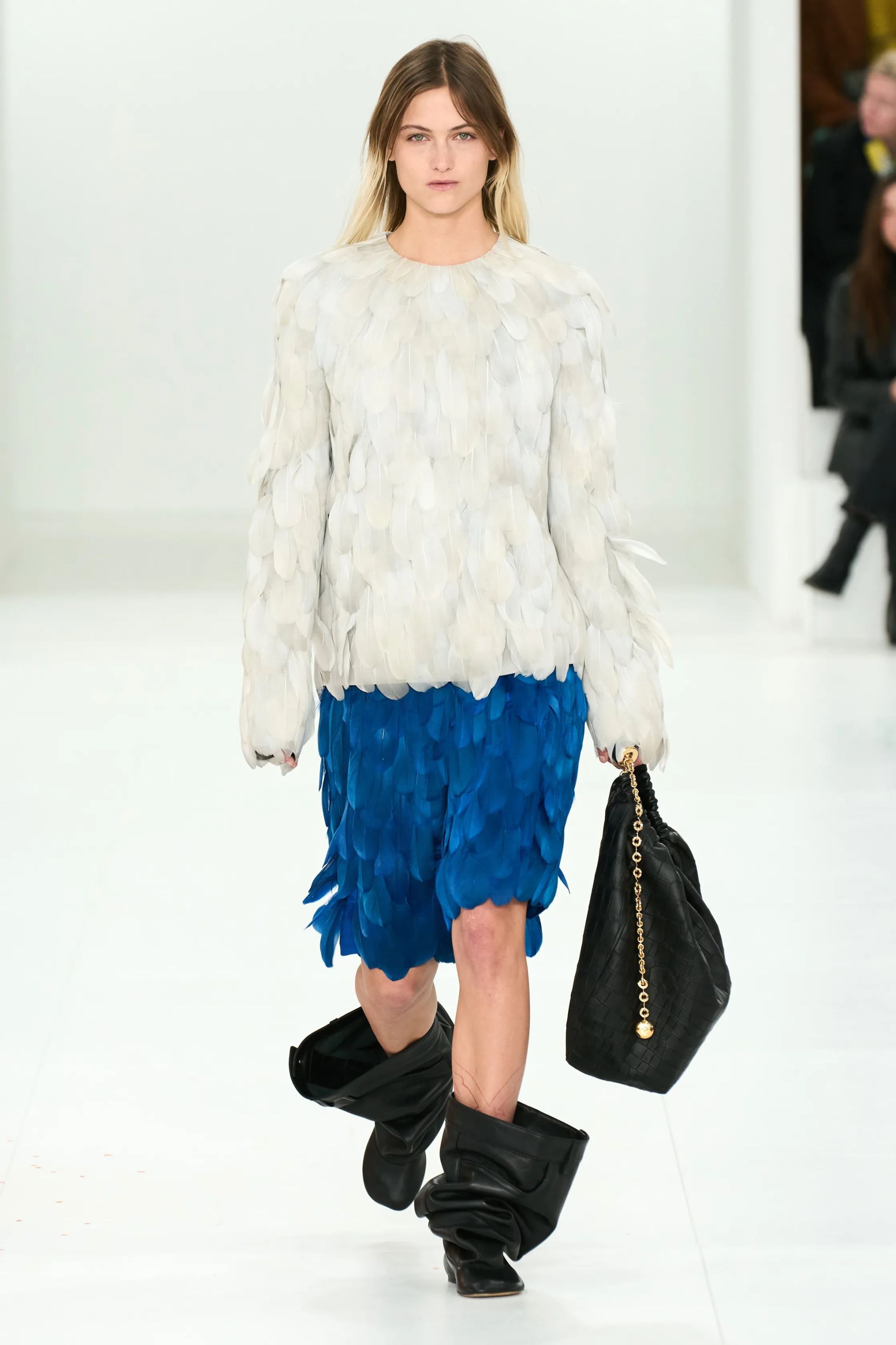 This fashion month has dressed up in feathers - nss magazine
