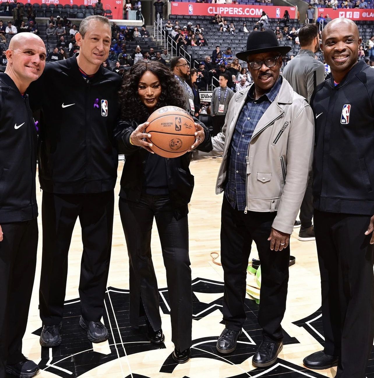 Angela Bassett in Shaft Jeans