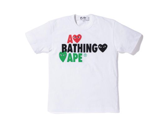 PLAY COMME des GARÇONS × A BATHING APE A BATHING APE® x COMME des GARÇONS | bape.com