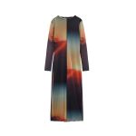 ZARA Printed tulle dress