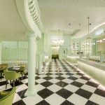 Prada has opened a Caffè in London The iconic Prada green has landed at Harrods | Image 447402