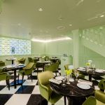 Prada has opened a Caffè in London The iconic Prada green has landed at Harrods | Image 447401