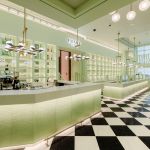 Prada has opened a Caffè in London The iconic Prada green has landed at Harrods | Image 447392