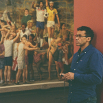 Sport, politica e Cantona secondo l'autore di The Art of The Game La prima intervista di Stunner è con l'artista Michael Browne