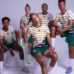 The South African national team had its jerseys made by fans Le Coq Sportif after the failure of the last few releases relied on a competition