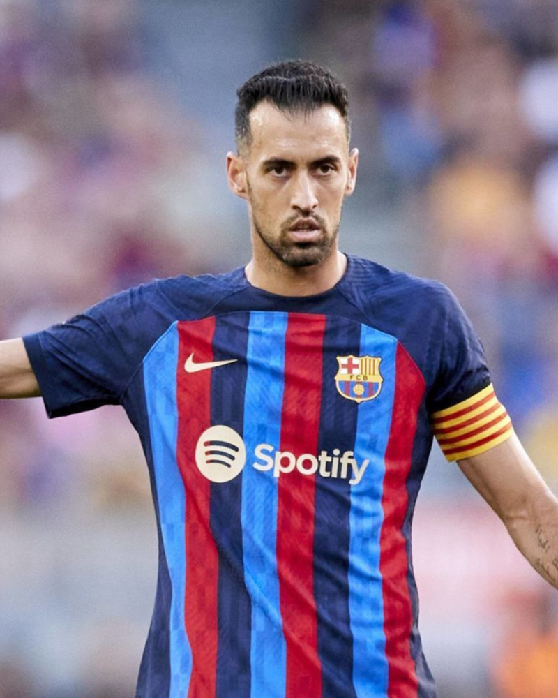 Busquets stopped time in Barcelona