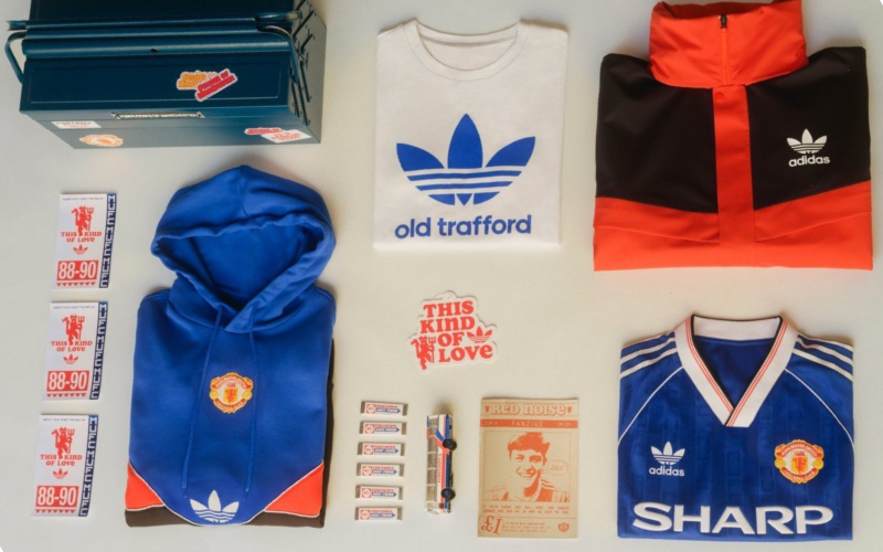 Nostalgia and terrace style in the new Man Utd x Originals collection