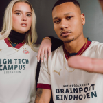 The PSV away shirt for the club's 110th anniversary Made by PUMA for the 2023/24 season
