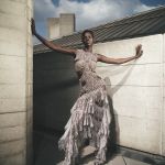 Alexander McQueen's beauty and power study for Pre Fall 2023 Play on proportions and punk details | Image 452985