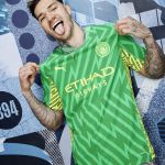 Manchester City presented the new 2023/24 Home kit For the 20th anniversary of the first season at the Etihad Stadium | Image 453234