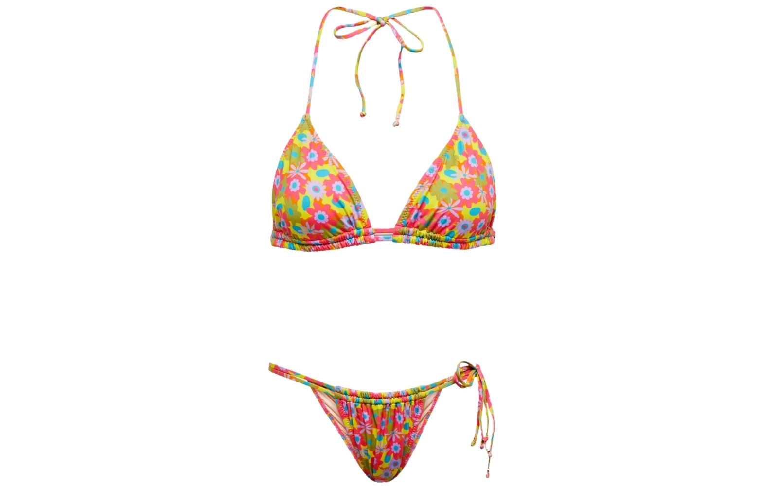 BANANHOT Seychelle bikini top with print + Seychelles bikini bottom with print