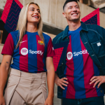 Barcelona could play with three different logos The blaugrana enter in their custom era