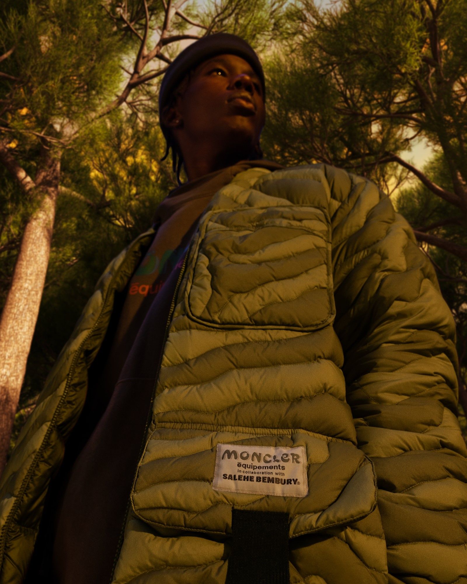 【関税/送料無料】Moncler x Salehe Bembury/ロゴ/フーディ Moncler x Salehe Bembury – Logo Hoodie Beige