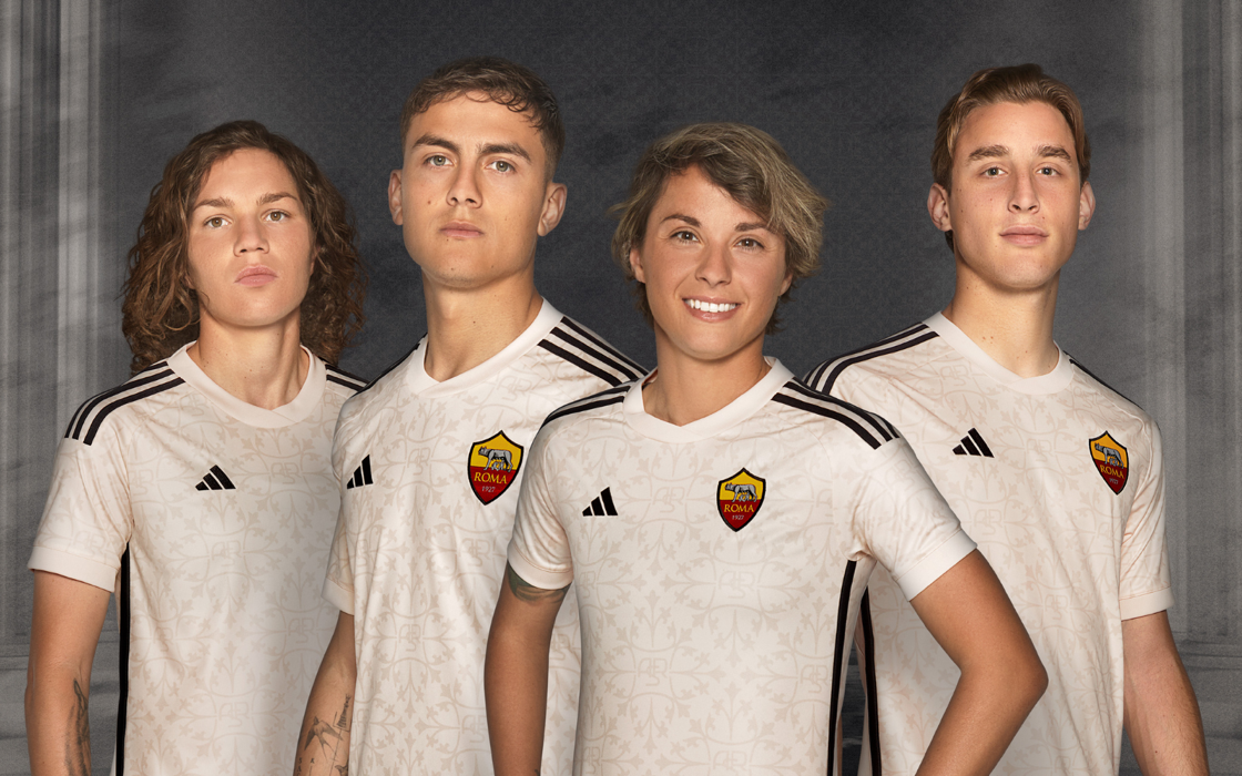 adidas Presents New Home Jersey With AS Roma