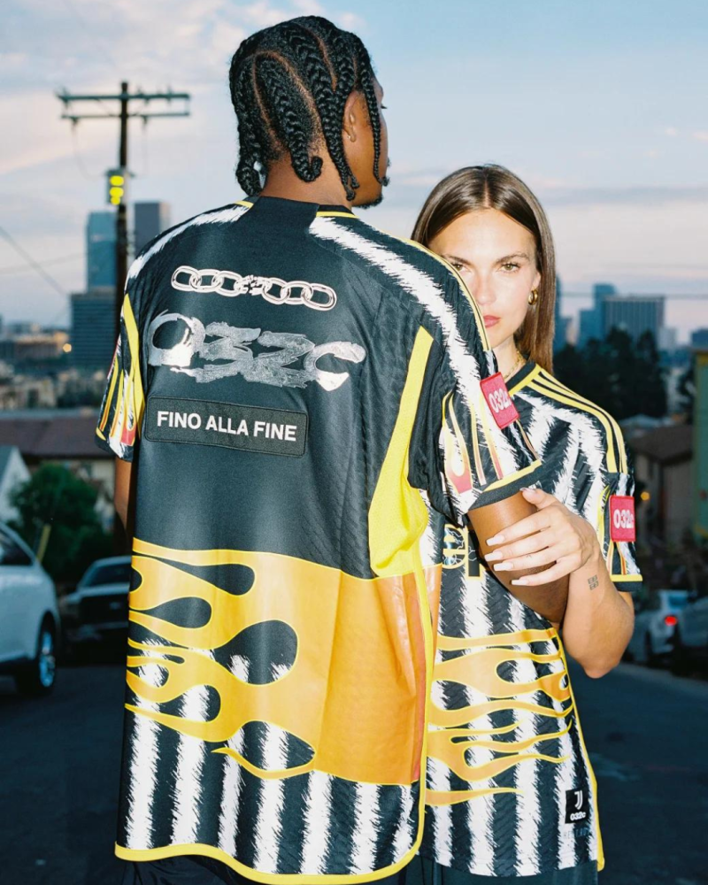 The new Juventus' shirt in collaboration with 032c - nss sports