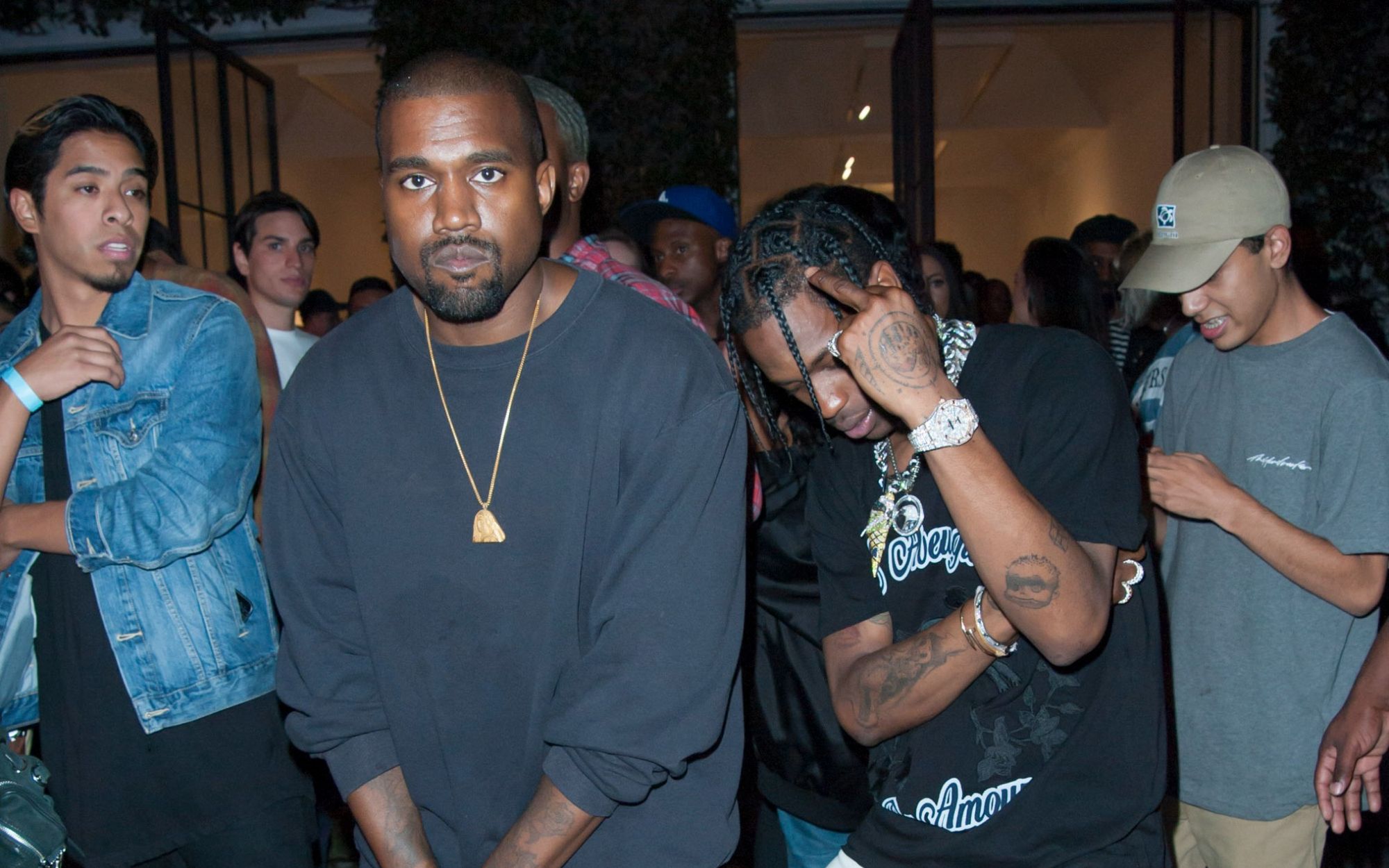 Travis Scott: copying Kanye West?