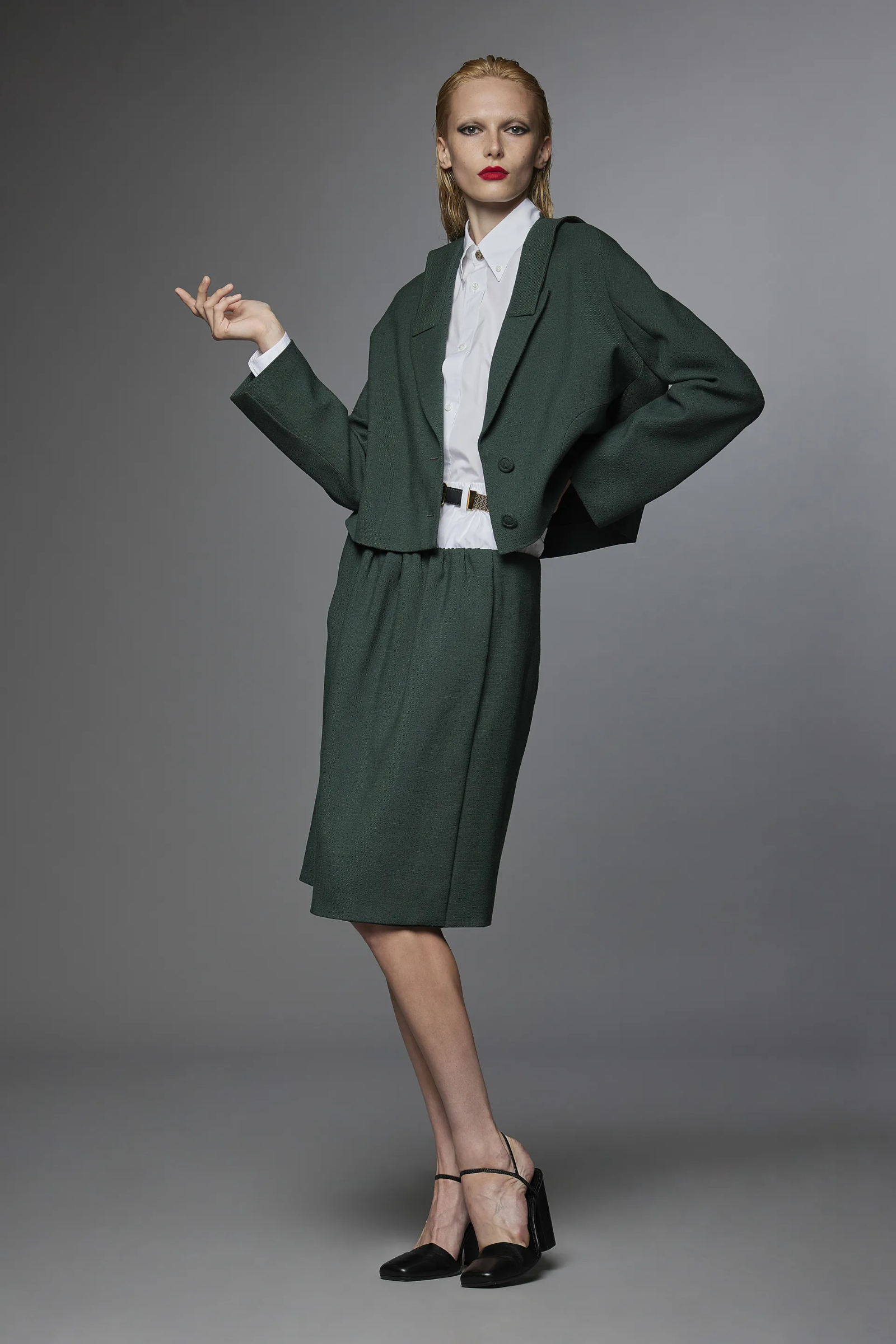 ジャケット FENDI BLACK WOOL BLEND FENDI X STEFANO PILATI BLAZER Fendi and Stefano Pilati: collab incoming - nss magazine