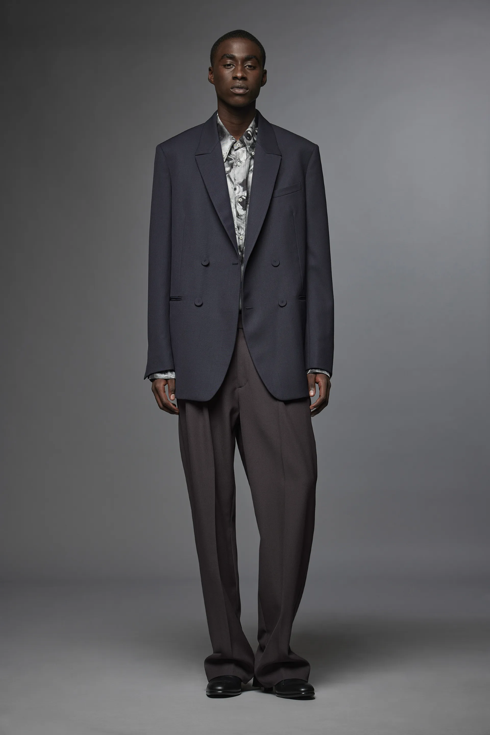 ジャケット FENDI BLACK WOOL BLEND FENDI X STEFANO PILATI BLAZER Fendi and Stefano Pilati: collab incoming - nss magazine