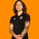 AS Roma and Adidas Drop Black Third Kit - Chiesa Di Totti