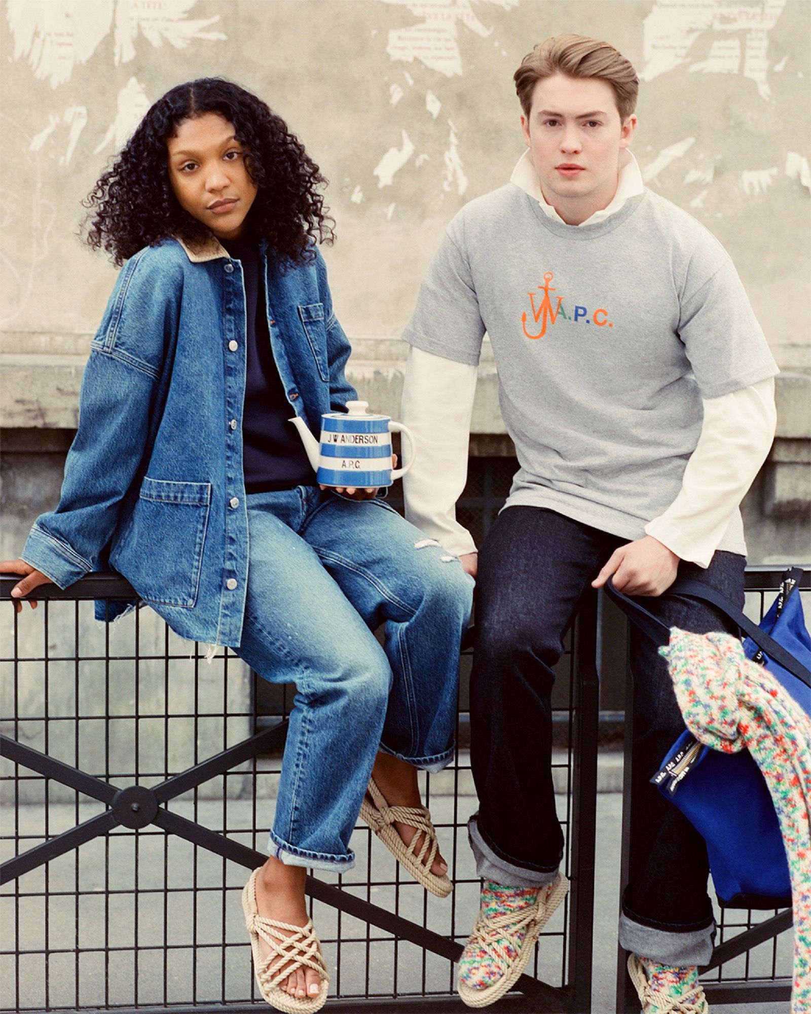 A.P.C. JW ANDERSON カバーオール A.P.C. - A.P.C. x JW Anderson Denim Jacket | HBX - Globally