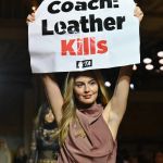 How did the PETA activists end up on the catwalk? Stiletto heels and great acting skills