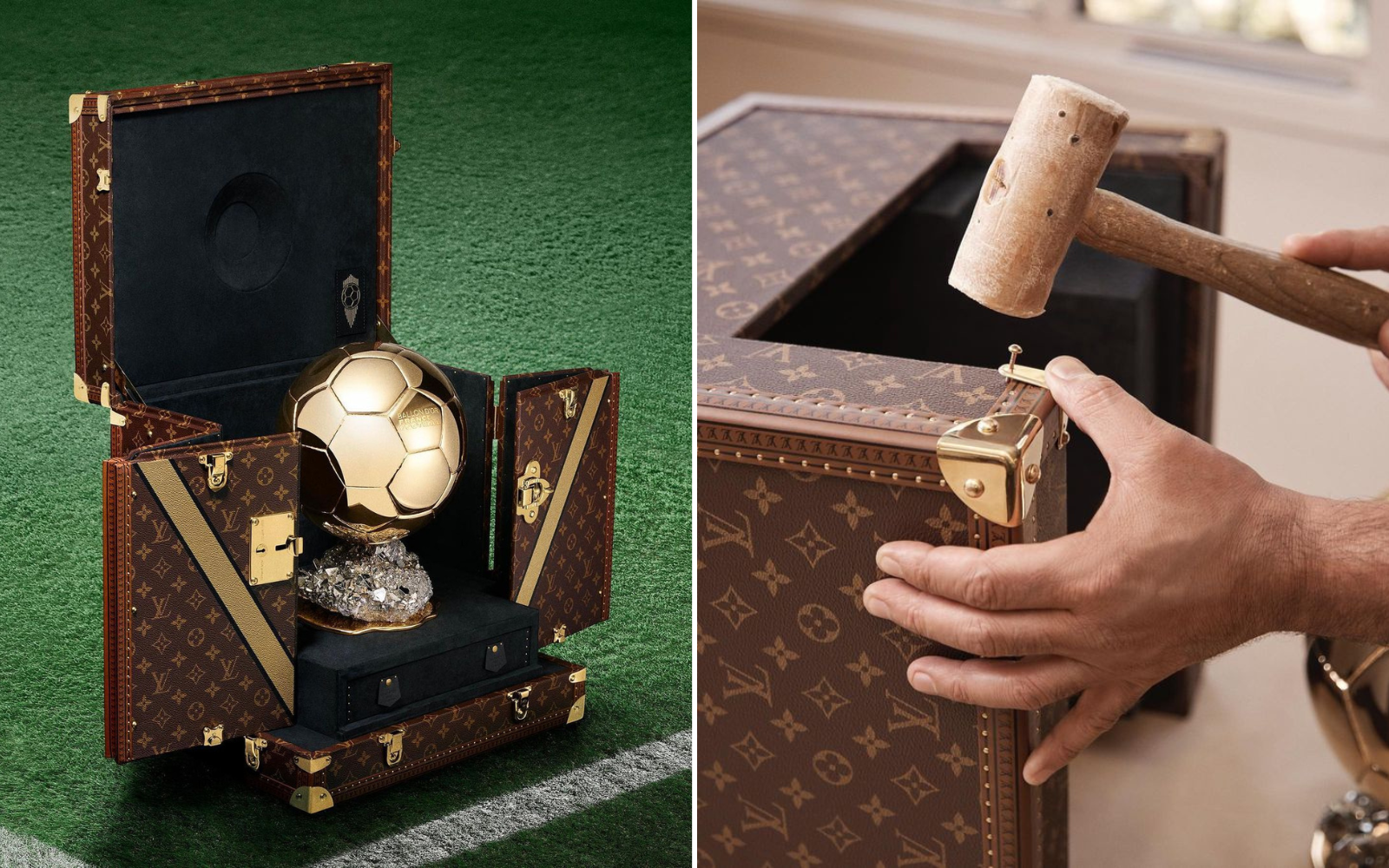 Luxury Trunks By Louis Vuitton To House The 2023 Ballon d'Or Trophy