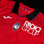 Atalanta's third jersey with city map The Bergamo City Edition will make its debut today in the match against Empoli