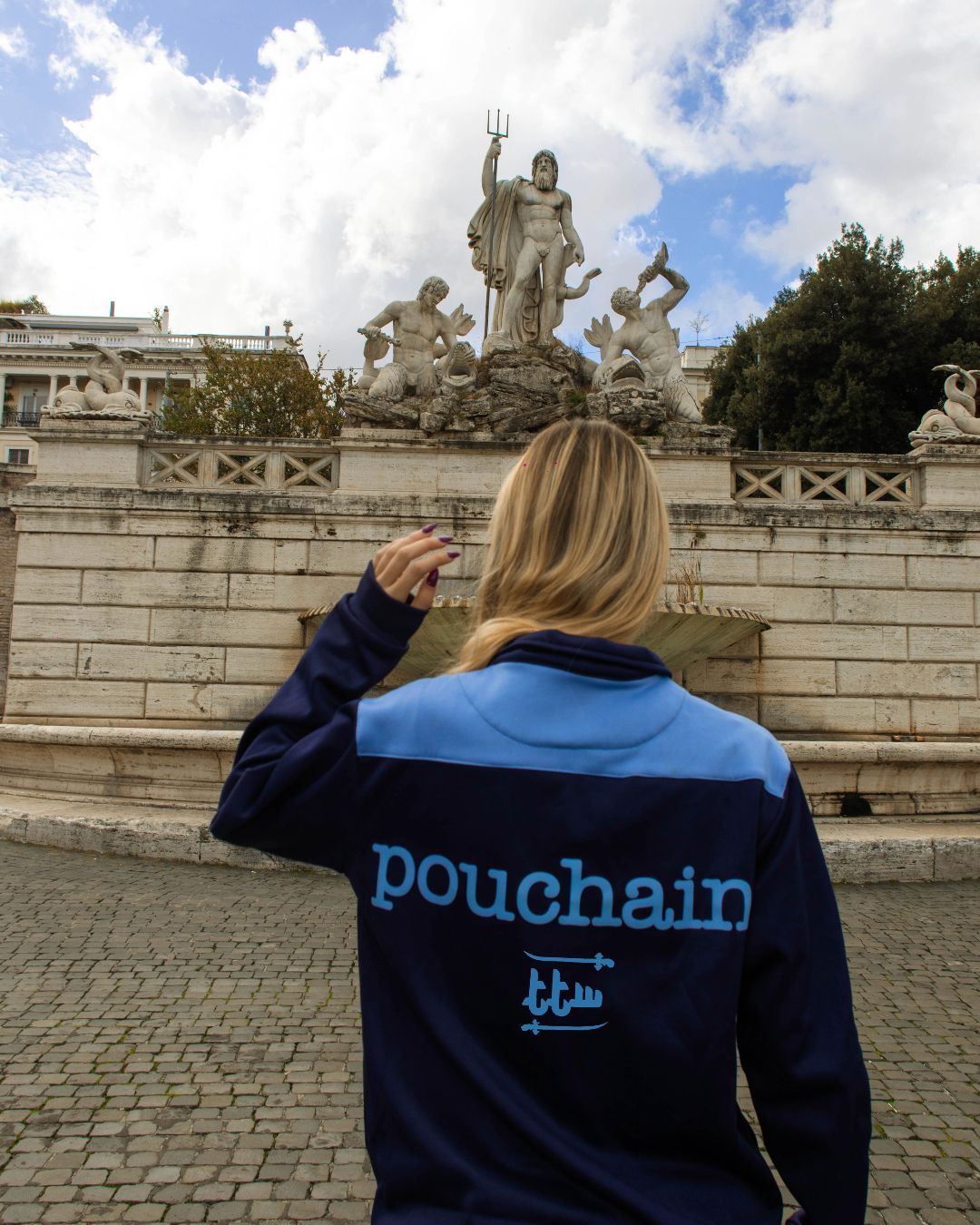Touch The Wood Clothing and Pouchain's collection enhances Roman-ness With a capsule dedicated to Lazio and Roma