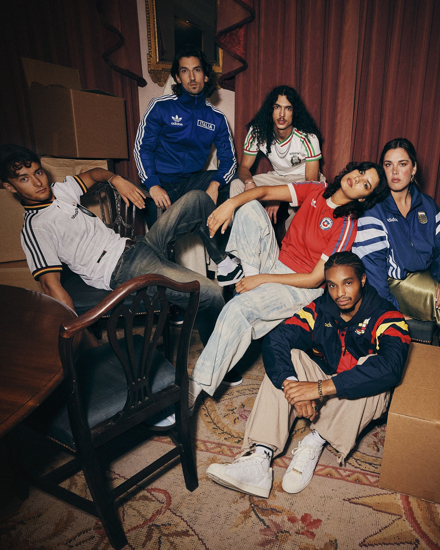 The new adidas Original Football Collection Retro jerseys inspired by historical kits from the 70s, 80s and 90s