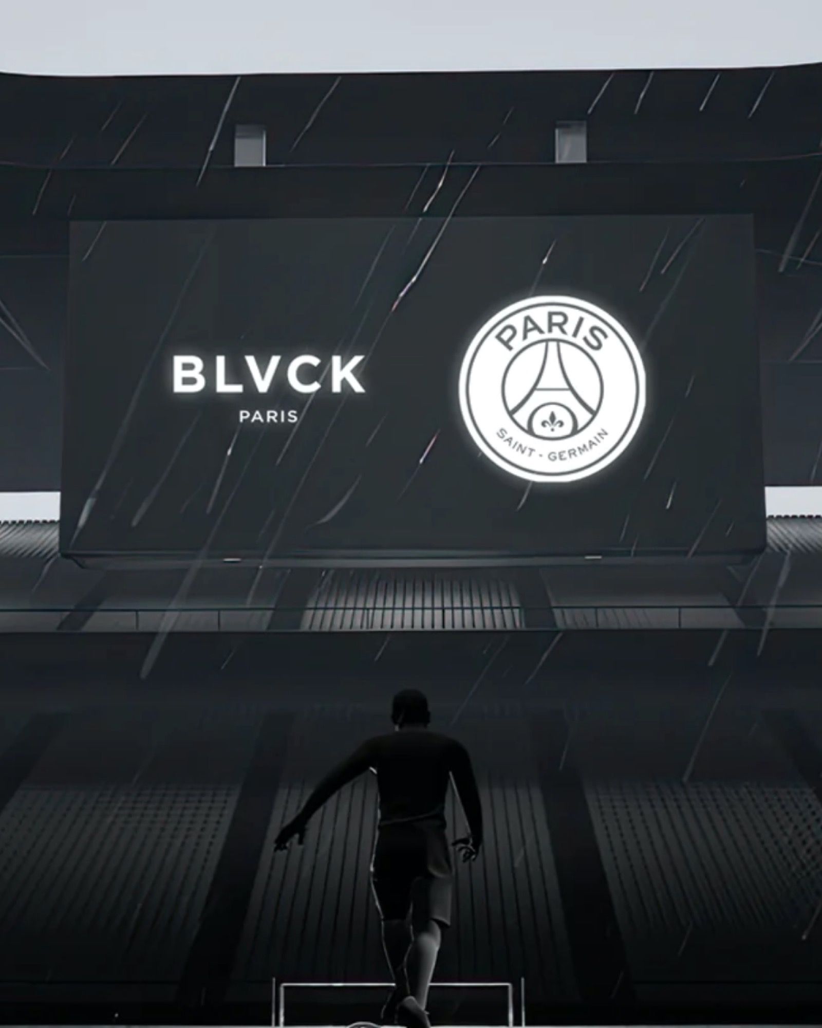 The all-black collection by Blvck Paris and PSG It combines sports, fashion, and digital art