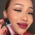 There is a matte lipstick that turns into a shimmer The transforming lipstick trend is taking TikTok by storm, and the beauty obsession for Christmas 2023 is all about shimmering lips
