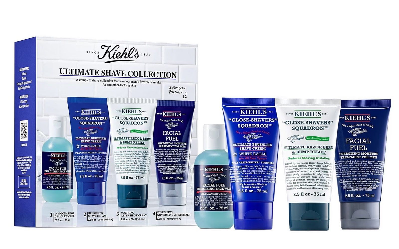 KIEHL'S Ultimate shave collection set