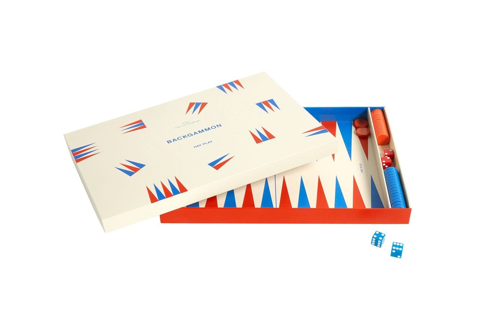HAY Hay Play Backgammon Bianco
