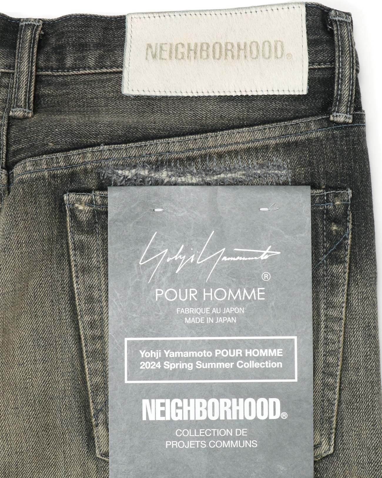 The New Yohji Yamamoto POUR HOMME × NEIGHBORHOOD® Collection.