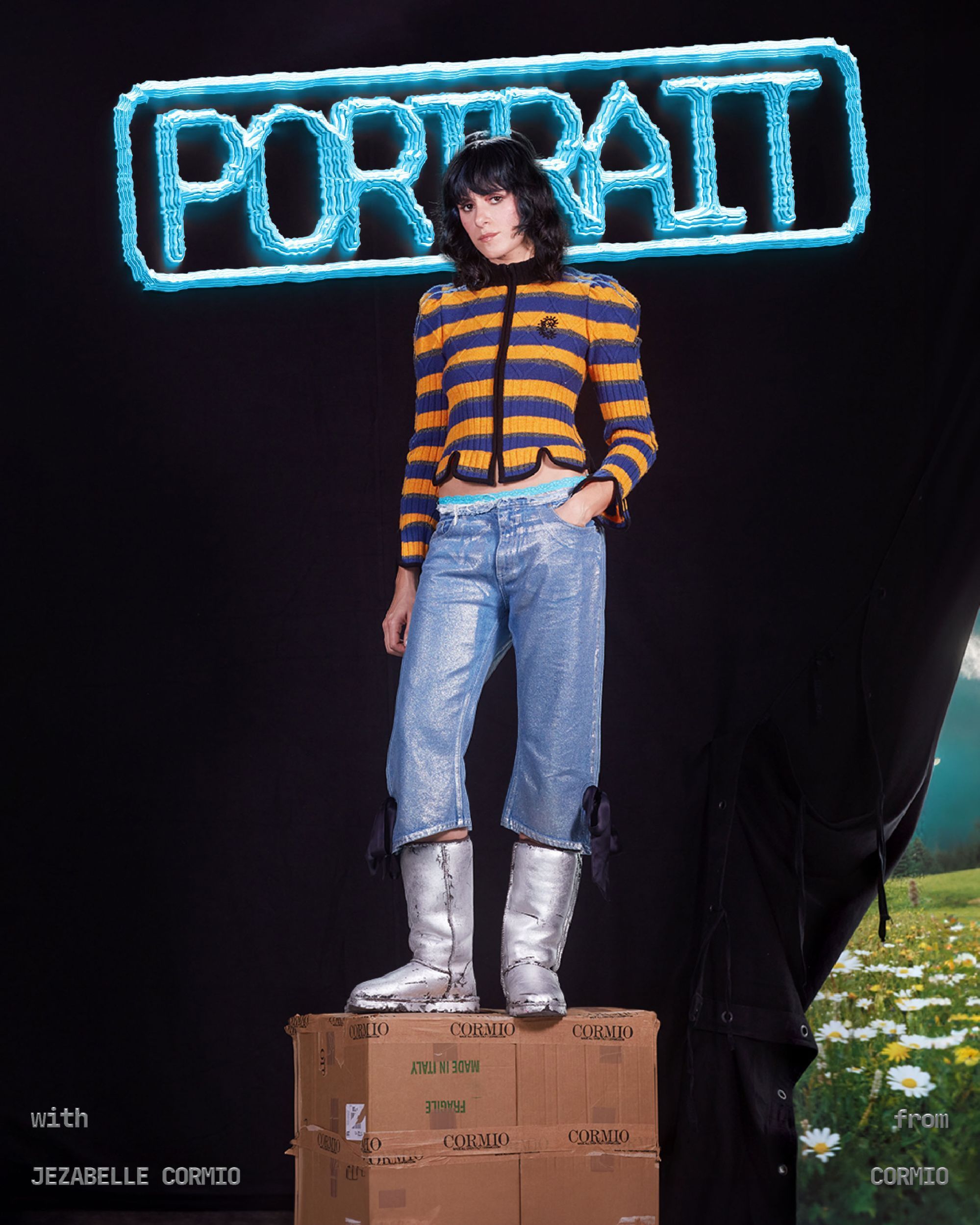 «I just want to break the ice»  Interview with Jezabelle Cormio