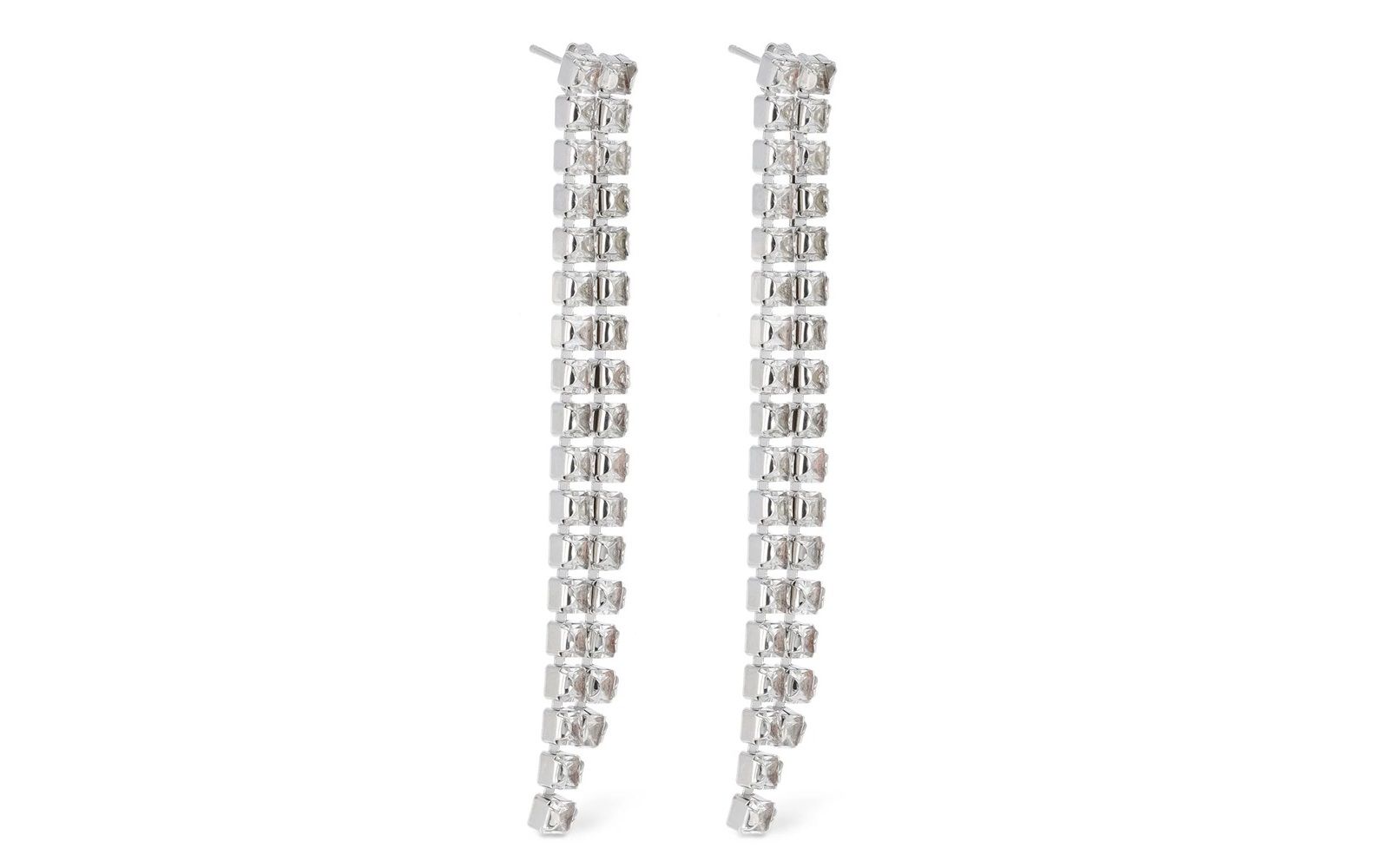 ROSANTICA Glass Earrings with Crystals