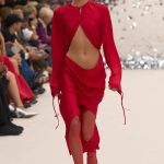 Red socks are the last-minute trend of 2023 A pop of red popping up in celebrity outfits, street style and the latest collections | Image 482335