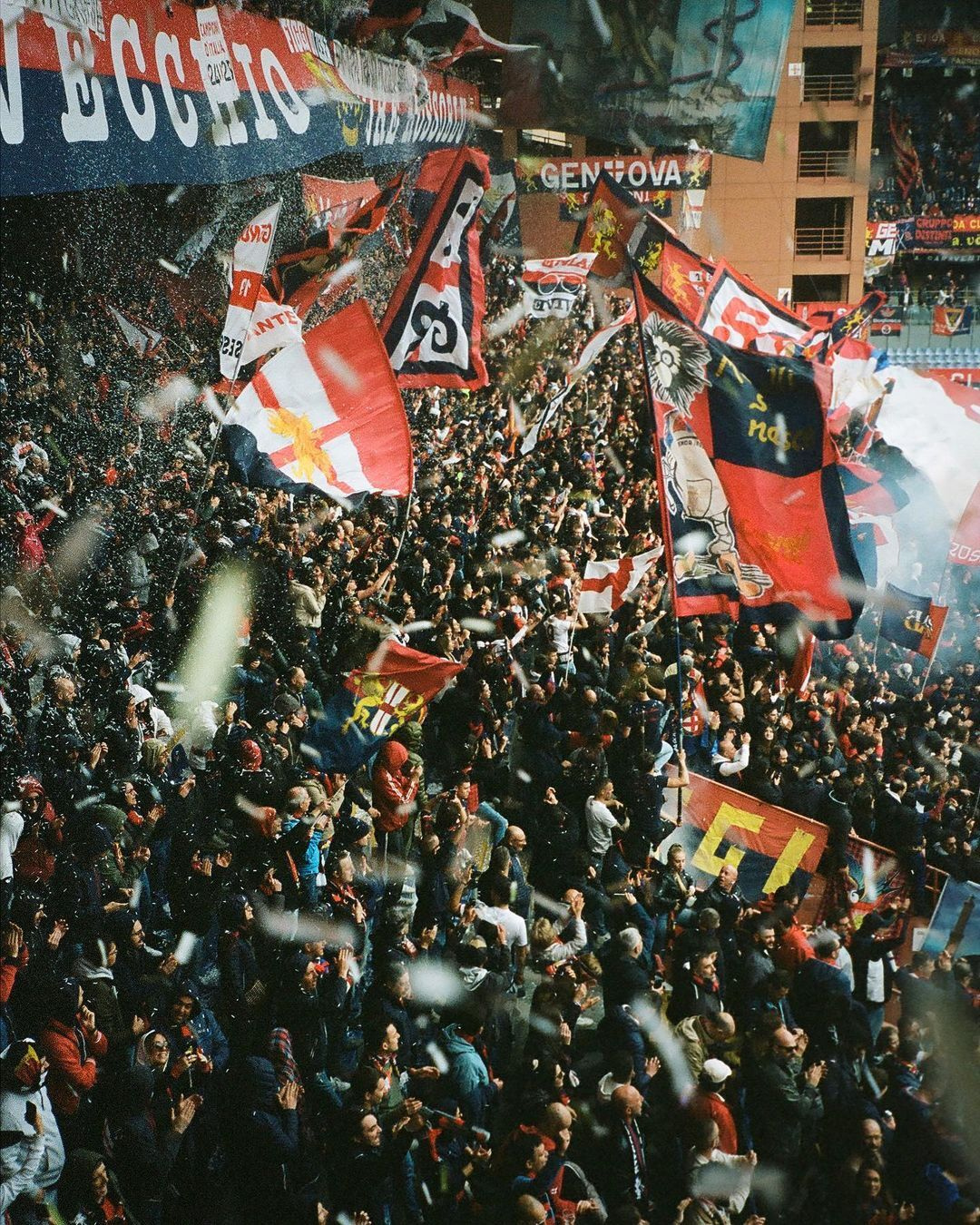 Genoa is the team with the highest average attendance in Serie A Hellas Verona closes the ranking