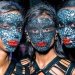 All the times make-up stole the show at fashion weeks Maison Margiela's Artisanal SS 2024 collection was not the only one to redefine the relationship between make-up and fashion | Image 485910