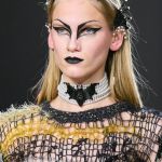 All the times make-up stole the show at fashion weeks Maison Margiela's Artisanal SS 2024 collection was not the only one to redefine the relationship between make-up and fashion | Image 485956