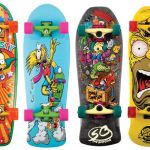 The Simpsons skate deck by Santa Cruz