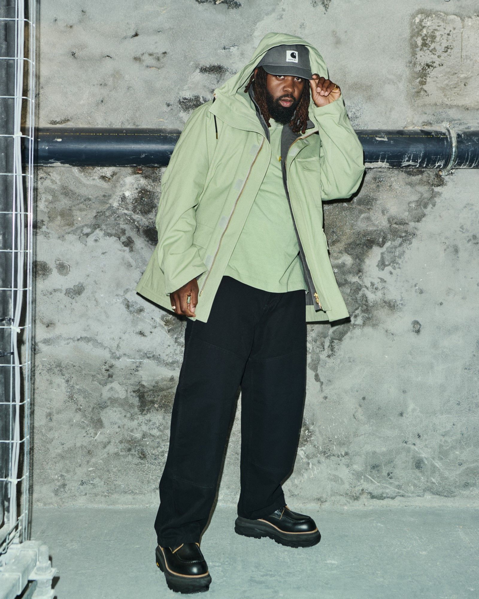 HFさま専用【sacai x Carhartt】Nylon Twill Coat sacai×Carhartt WIP 2024SS Duck Nylon Twill Coat ダック