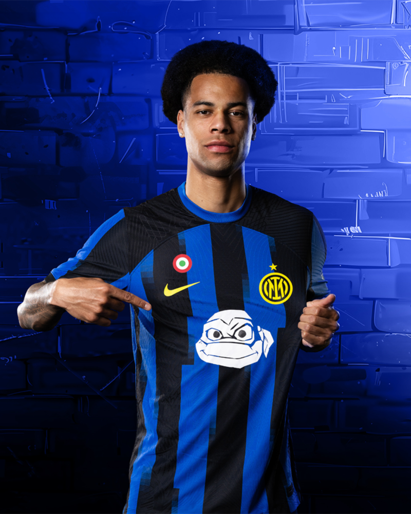Inter: the jersey with the Ninja Turtles - nss sports