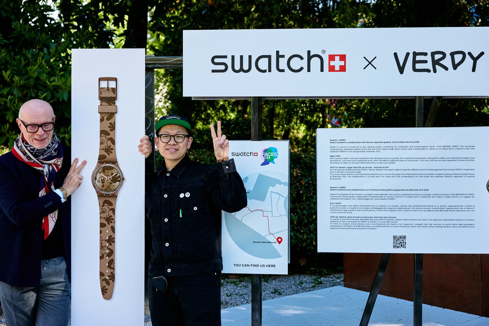 Swatch e VERDY presentano Vick Bronze alla Biennale di Venezia E portano a Venezia creatività, divertimento ed energia positiva | Image 499361
