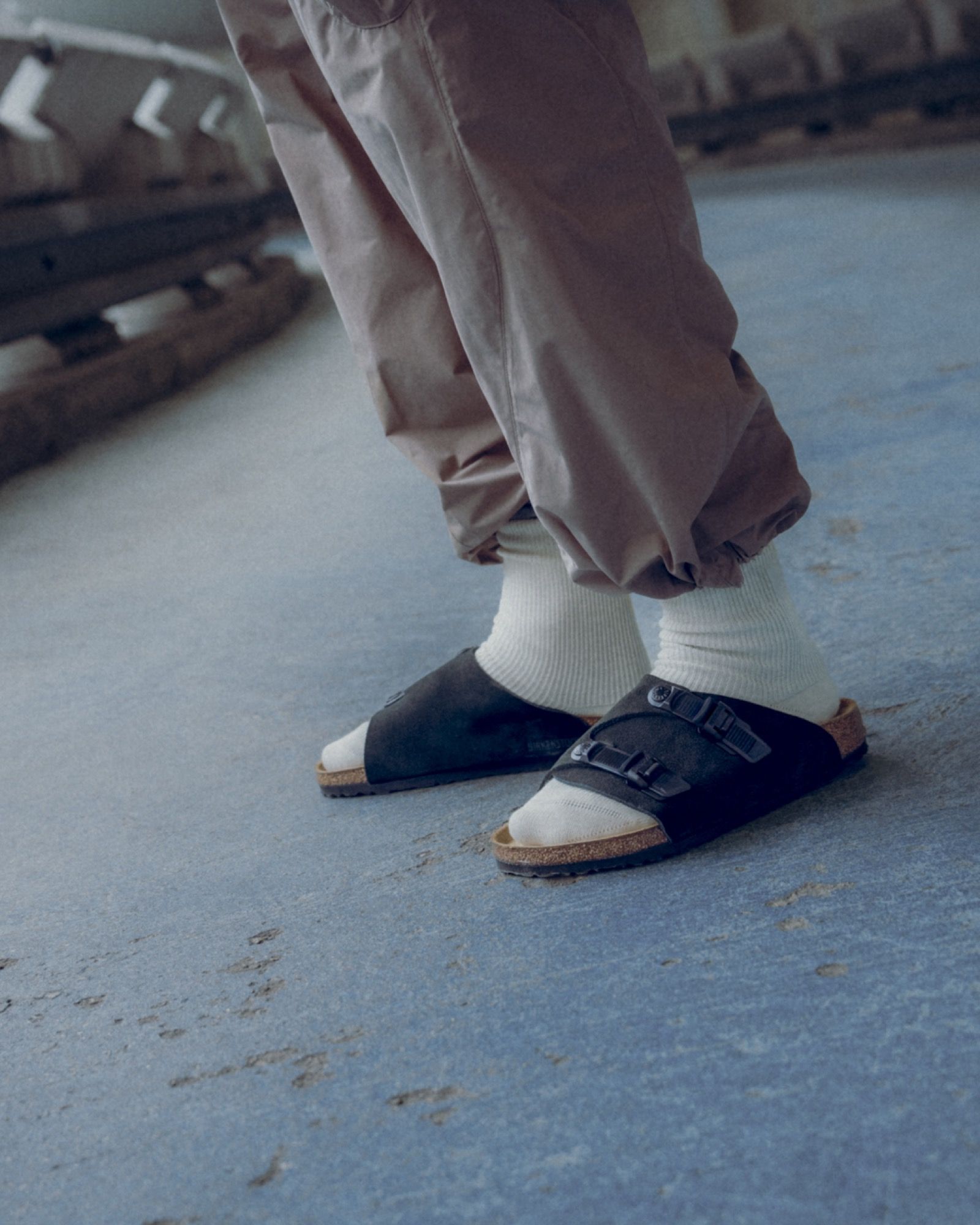 BIRKENSTOCK × Edition Zurich Tech 24ss Zürich Tech Suede Leather Black | BIRKENSTOCK