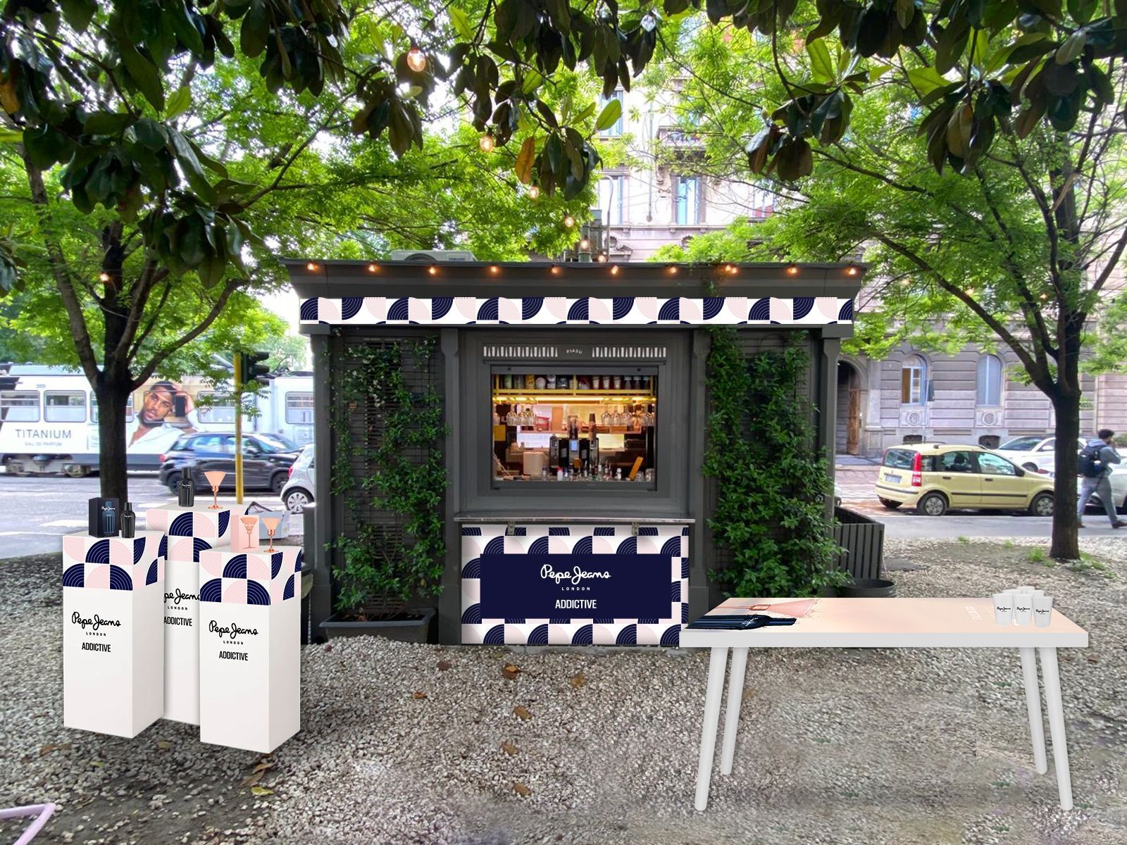 Pepe Jeans Fragrances, un chiosco a Milano per il lancio di Addictive Le nuove fragranze alcool-free per lei e per lui | Image 507185