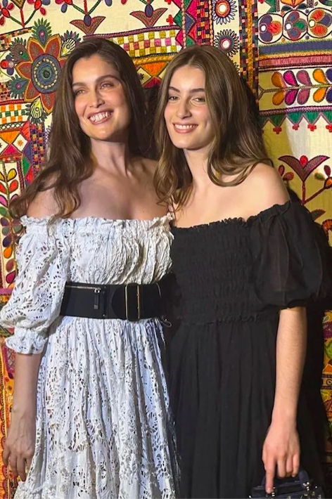 Who is Sahteene Sednaoui, Laeticia Casta's eldest daughter? nepo baby or objectively gifted rising star of the modeling world? | Image 523455