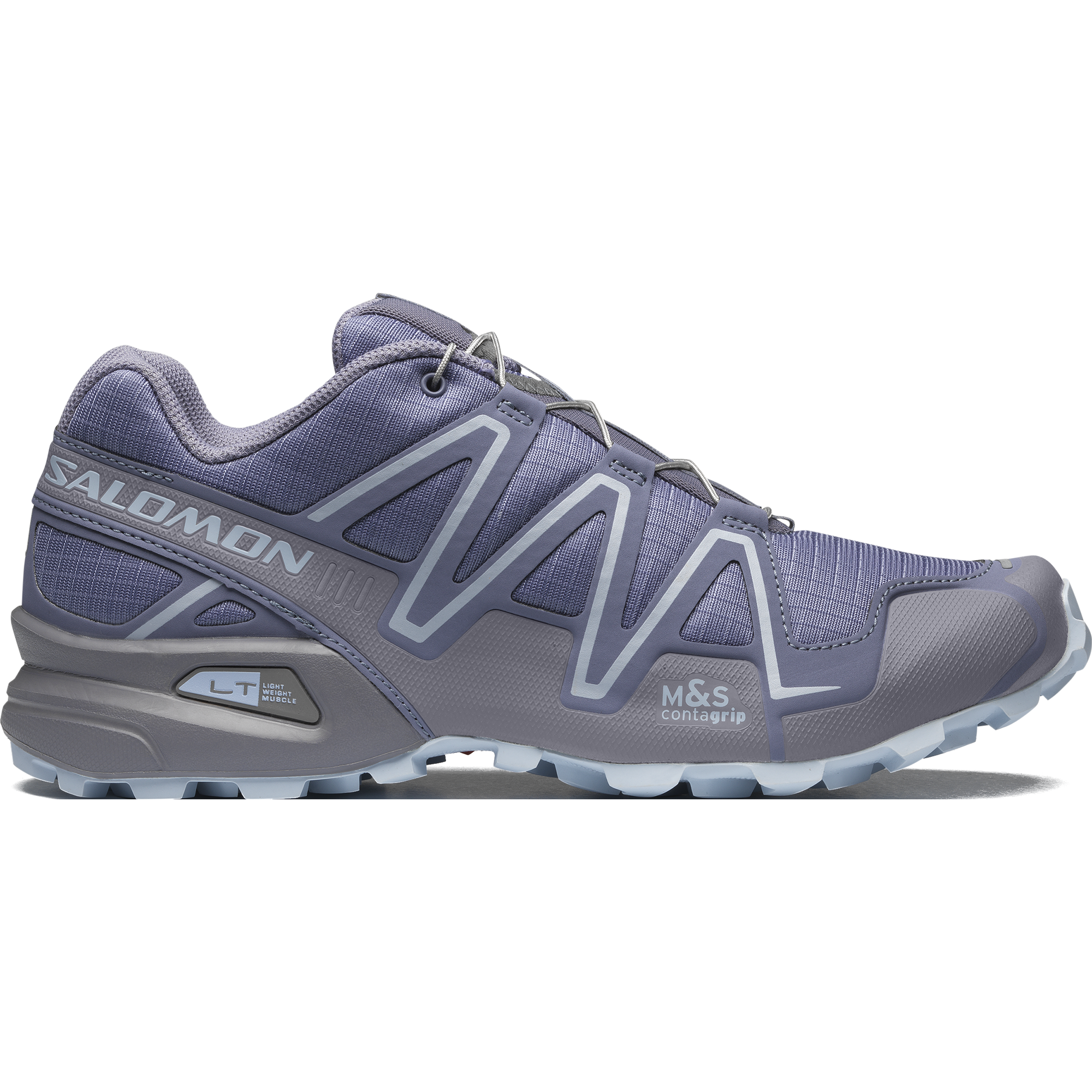 スニーカー Salomon Speedcross 3 Blue Granite Quicksilver Header Salomon - BLUE GRANITE, QUICKSILVER AND SPEEDCROSS 3