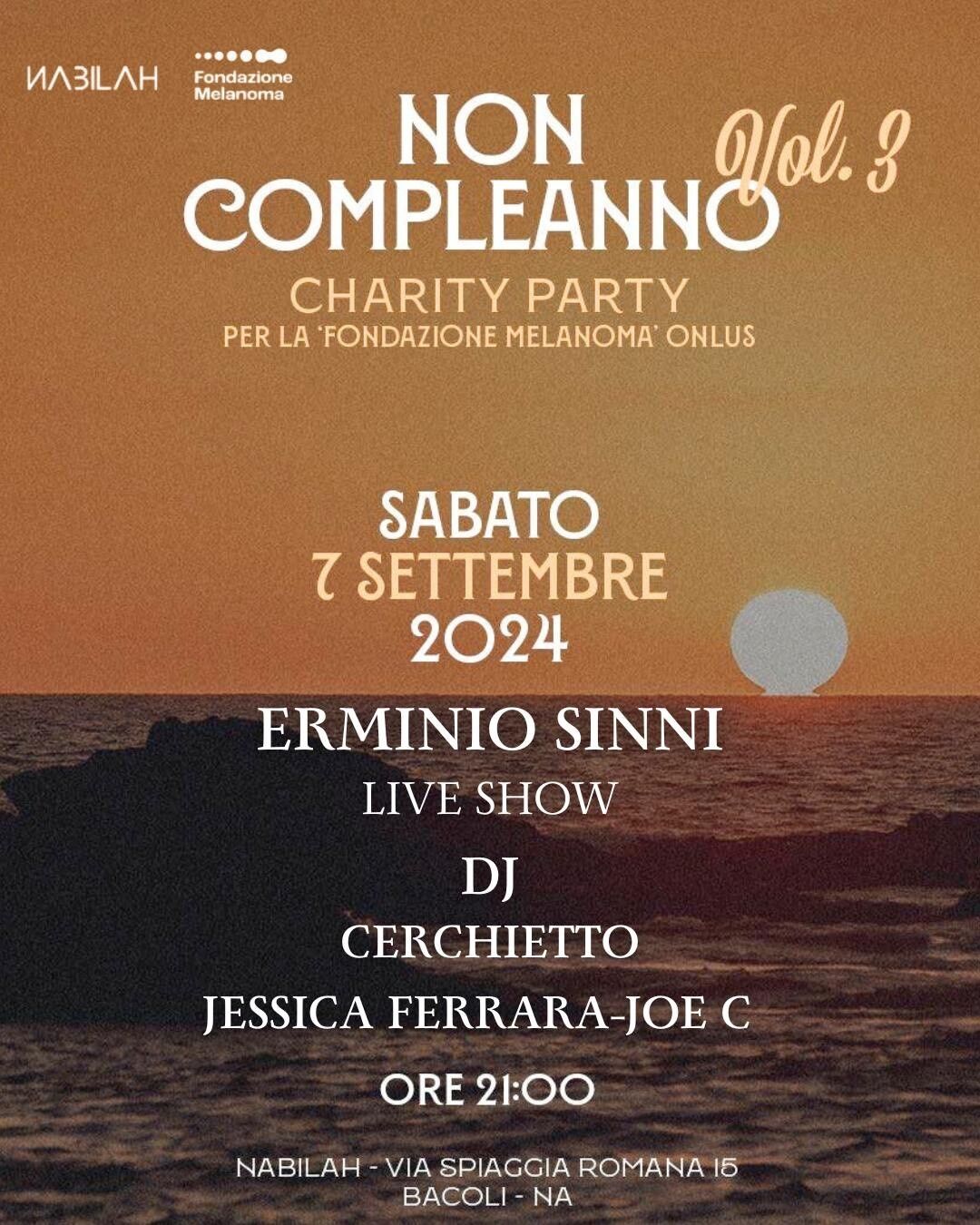 La terza edizione del Charity Party Non Compleanno al Nabilah di Napoli  Un’occasione imperdibile per supportare l’Istituto Nazionale Tumori IRCCS e la Fondazione Melanoma ONLUS | Image 523848