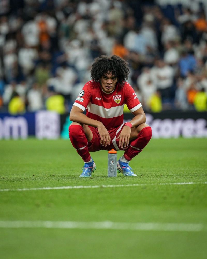 Why was Stuttgart's sponsor banned in the Champions League?